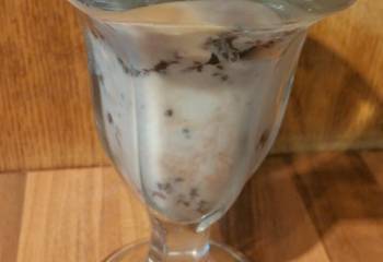 Recipe- Slimming World Chocolate Brownie Ice Cream Sundae &amp; Toffee Sauce