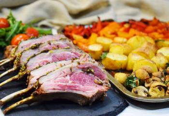 Easy Peasy Sheet Pan Lamb Roast