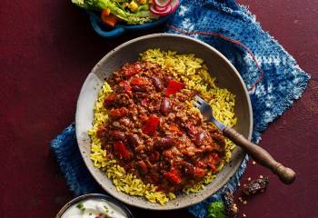 Chilli Con Carne And Rice