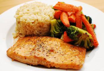 Maple Glazed Salmon