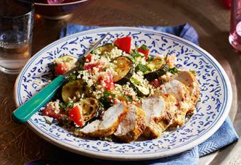 Sw Recipe: Spiced Chicken And Courgette Couscous