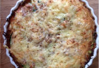 Sw Recipe: Tuna And Courgette Sweet Potato Crust Quiche