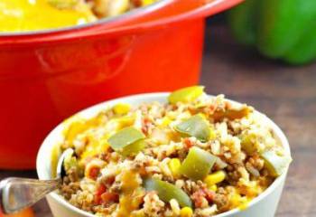 Stuffed Green Pepper Casserole