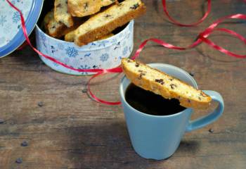 Black Forest Biscotti