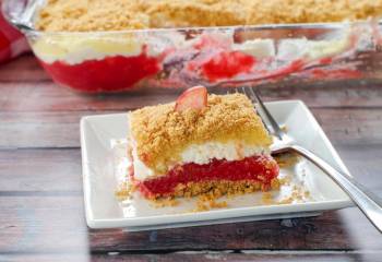 Rhubarb Dessert (No Bake)