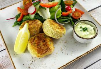 Smoked Haddock And Spring Onion Fishcakes