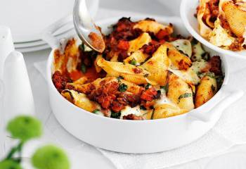 Beef Ragu Pasta Bake