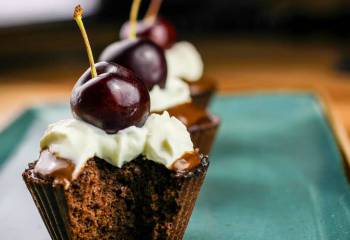 Black Forest Scan Bran Cupcakes