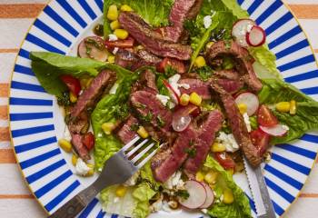 Balsamic Steak And Feta Salad