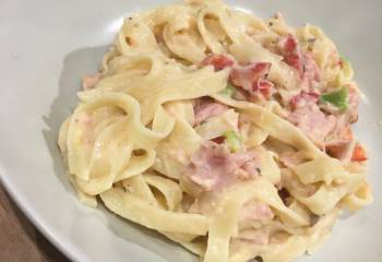 Syn Free Tagliatelle Carbonara Pasta | Slimming World Recipe