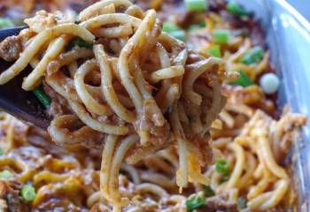 Healthy Million Dollar Spaghetti Casserole