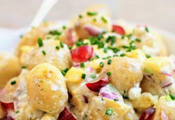 Slimming World Syn Free Fruity Jersey Royal Potato Salad