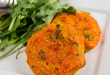 Sweet Potato, Broccoli And Cheddar Patties