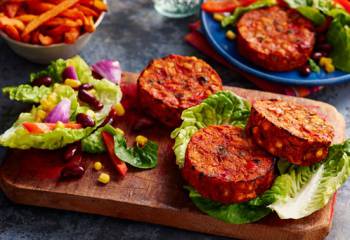 Slimming World Smoky Bean Burgers