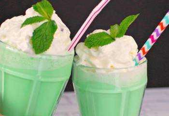 Green Grasshopper Mocktail