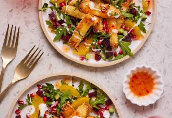 Halloumi Fries Salad