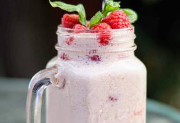 Slimming World 2 Syn Raspberry &amp; Mint Smoothie Recipe