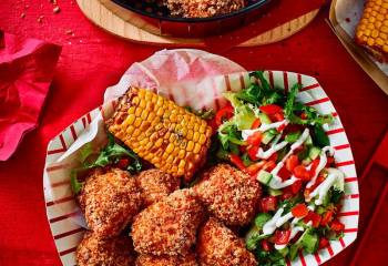 Smoky Air Fryer Chicken Nuggets