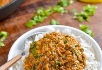 Syn Free Spicy Lentils And Spinach (Stove Top And Instant Pot) | Slimming World