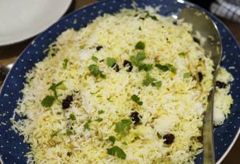 Persian Cranberry Rice Pilaf