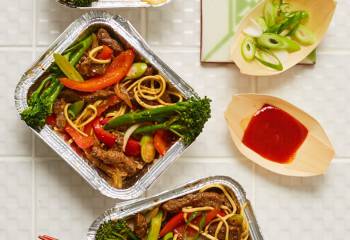 Beef And Broccoli Noodle Bowls