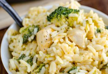 Syn Free Chicken Broccoli Cheddar Rice | Slimming World