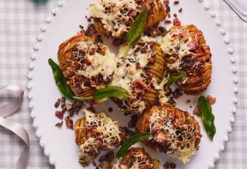 Christmas Hasselback Potatoes