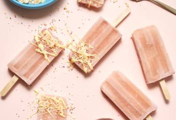 Birthday Cake Ice Pops