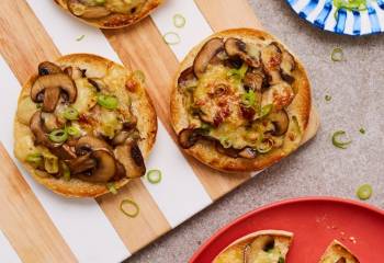 Mushroom And Rarebit Muffins