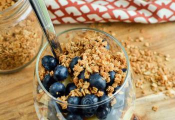 3 Ingredient Peanut Butter Granola