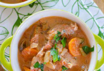 Slow Cooker Creamy Tomato And Turkey Casserole