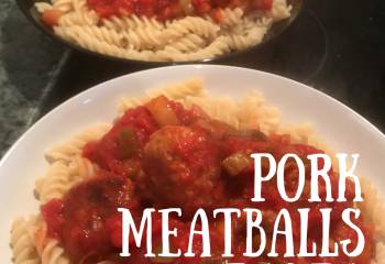 Slimming World Pork Meatballs With Fresh Tomato Sauce