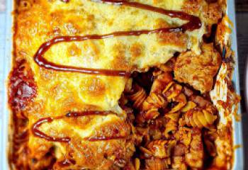 Hunters Chicken Pasta Bake Recipe | Slimming Friendly
