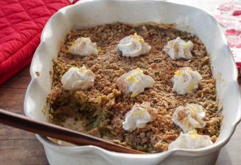 Zucchini Crisp (With Shredded Zucchini)