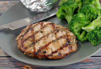 Marinated Grilled Maple Lemon Pork