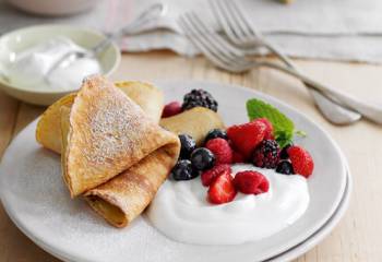 Mixed Berry Pancakes