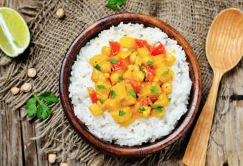 Vegetarian Pumpkin & Chickpea Curry | Slimming World Recipe