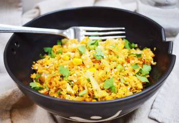 Easy Peasy Sweet Potato Fried Rice