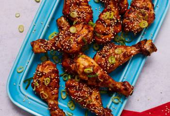 Sticky Sesame Chicken Drumsticks