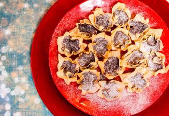 Chestnut And Chocolate Tarts