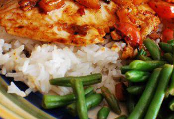 Tilapia With A Spicy Cherry Tomato And Yellow Pepper Salsa