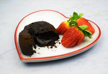 Low Carb Chocolate Fondant