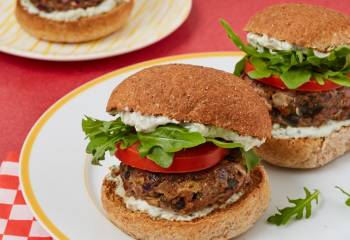 Beef And Feta Burgers