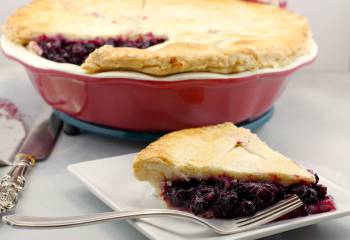 Saskatoon Berry Pie Filling And Sauce