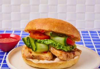 Sweet Chilli Chicken Burgers