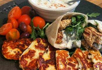 Moroccan Turkey Kofta Pittas | Healthy Recipe