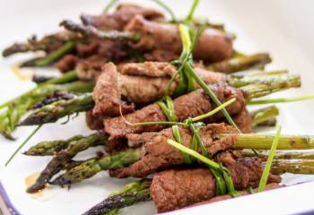 Slimming World Beef & Asparagus Teriyaki Rolls (2.5 Syns For The Lot)