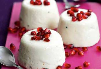 Cardamom And Vanilla Panna Cottas