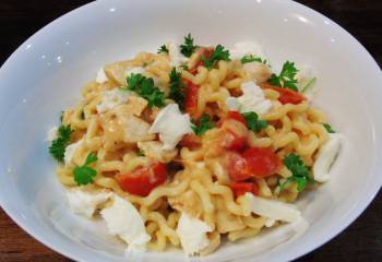 Syn Free Creamy Chicken & Mozzarella Pasta