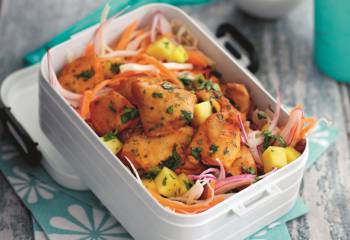 Slimming Worlds Mango Chicken With Coleslaw Recipe